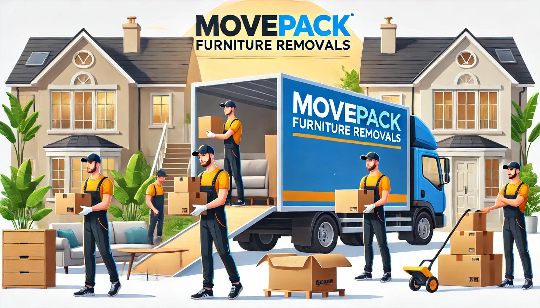 MovePack Furniture Removals banner